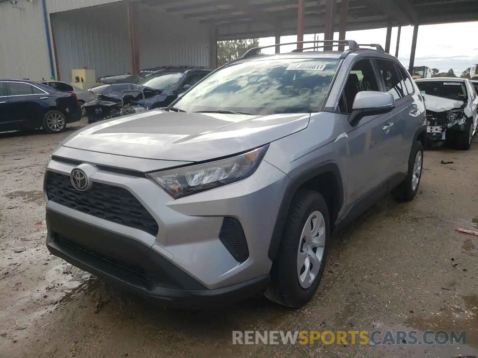 2 Photograph of a damaged car JTMG1RFV7LD060311 TOYOTA RAV4 2020