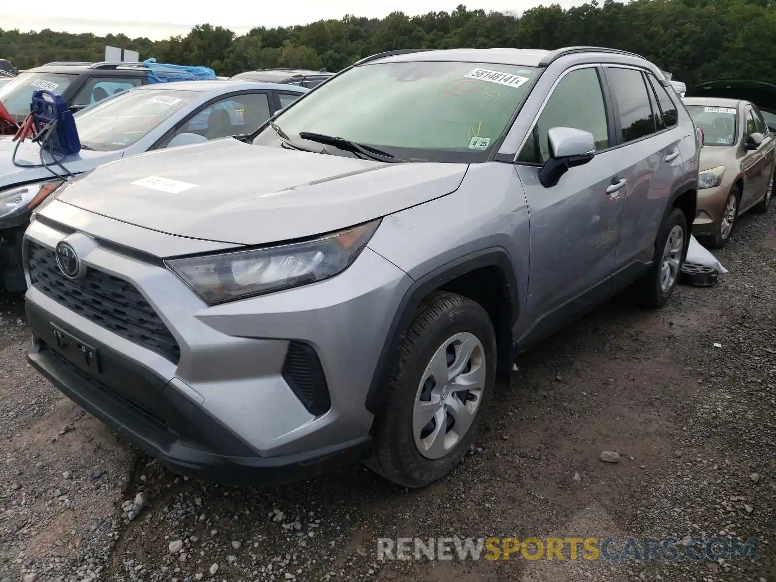 2 Photograph of a damaged car JTMG1RFV7LD063001 TOYOTA RAV4 2020