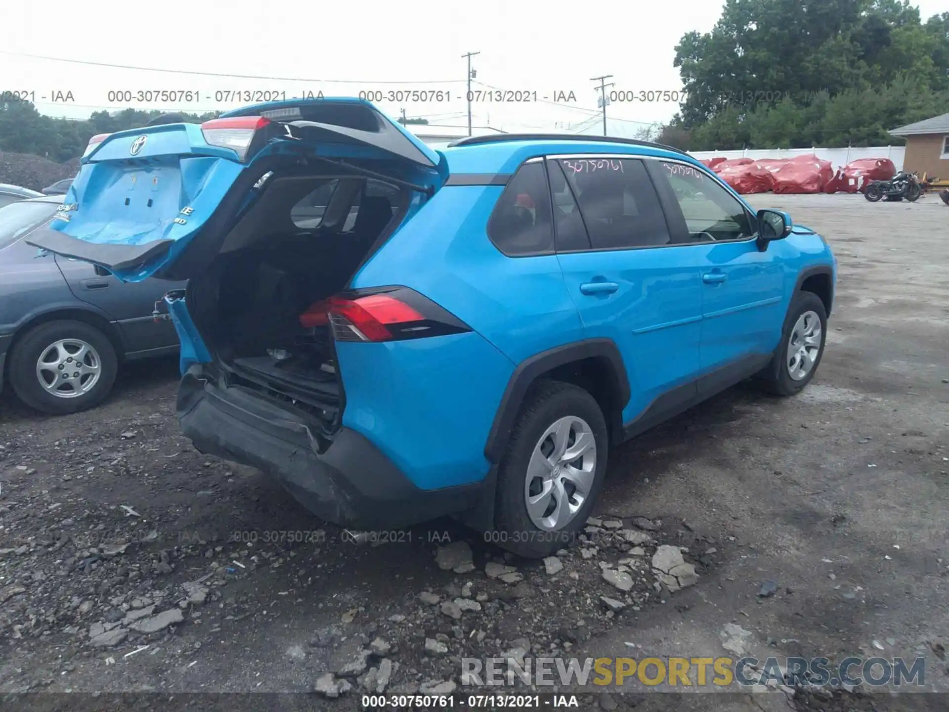 4 Photograph of a damaged car JTMG1RFV8LD060561 TOYOTA RAV4 2020