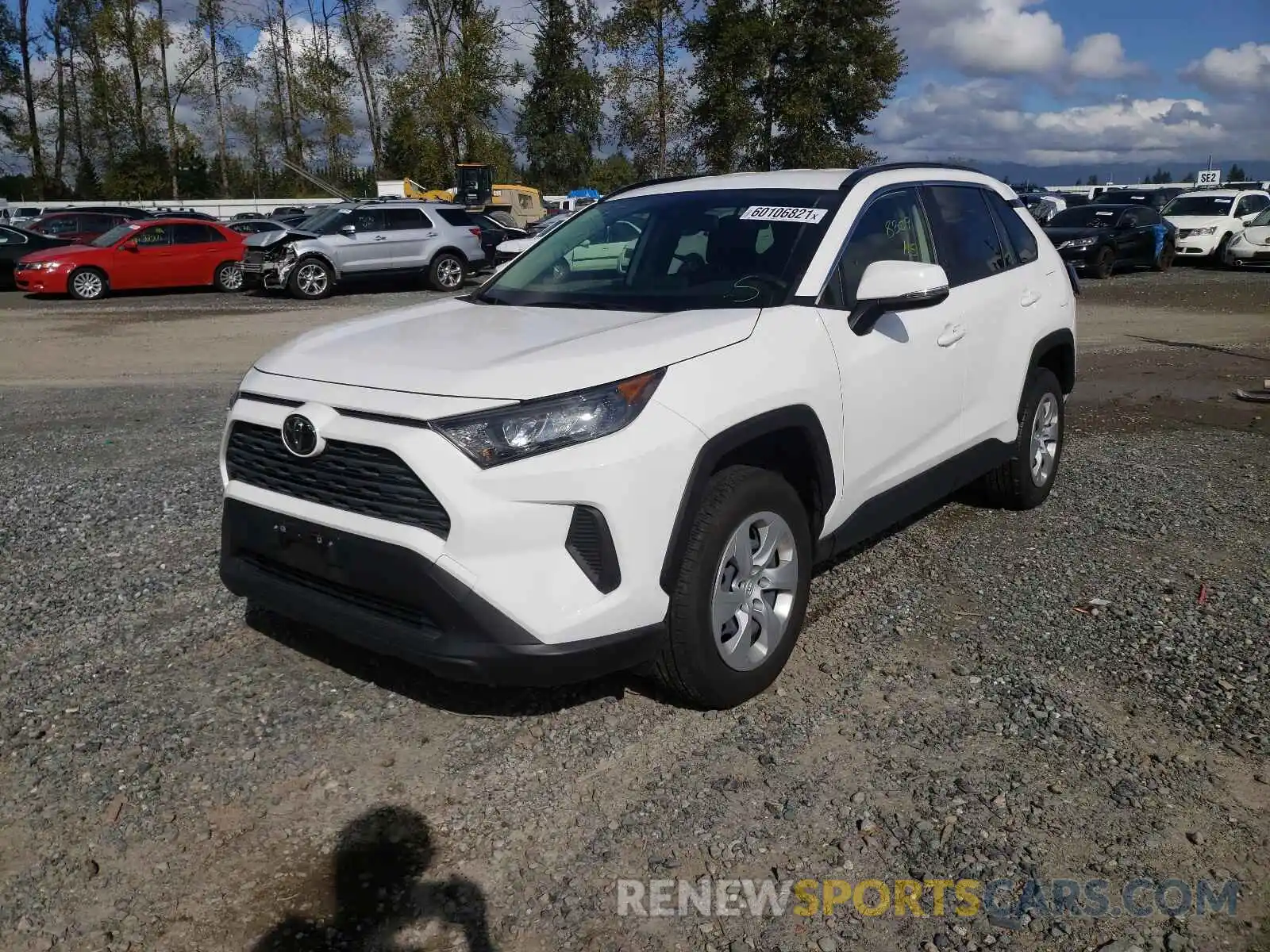 2 Photograph of a damaged car JTMG1RFV8LD063198 TOYOTA RAV4 2020