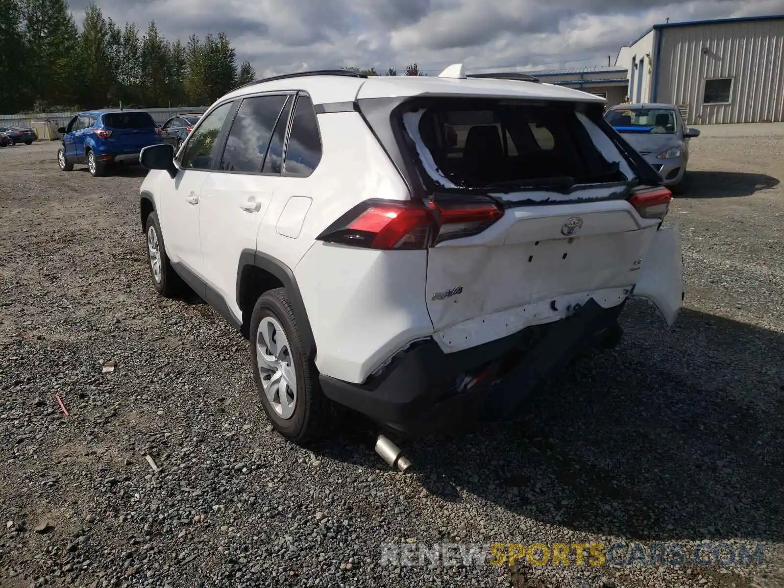 3 Photograph of a damaged car JTMG1RFV8LD063198 TOYOTA RAV4 2020