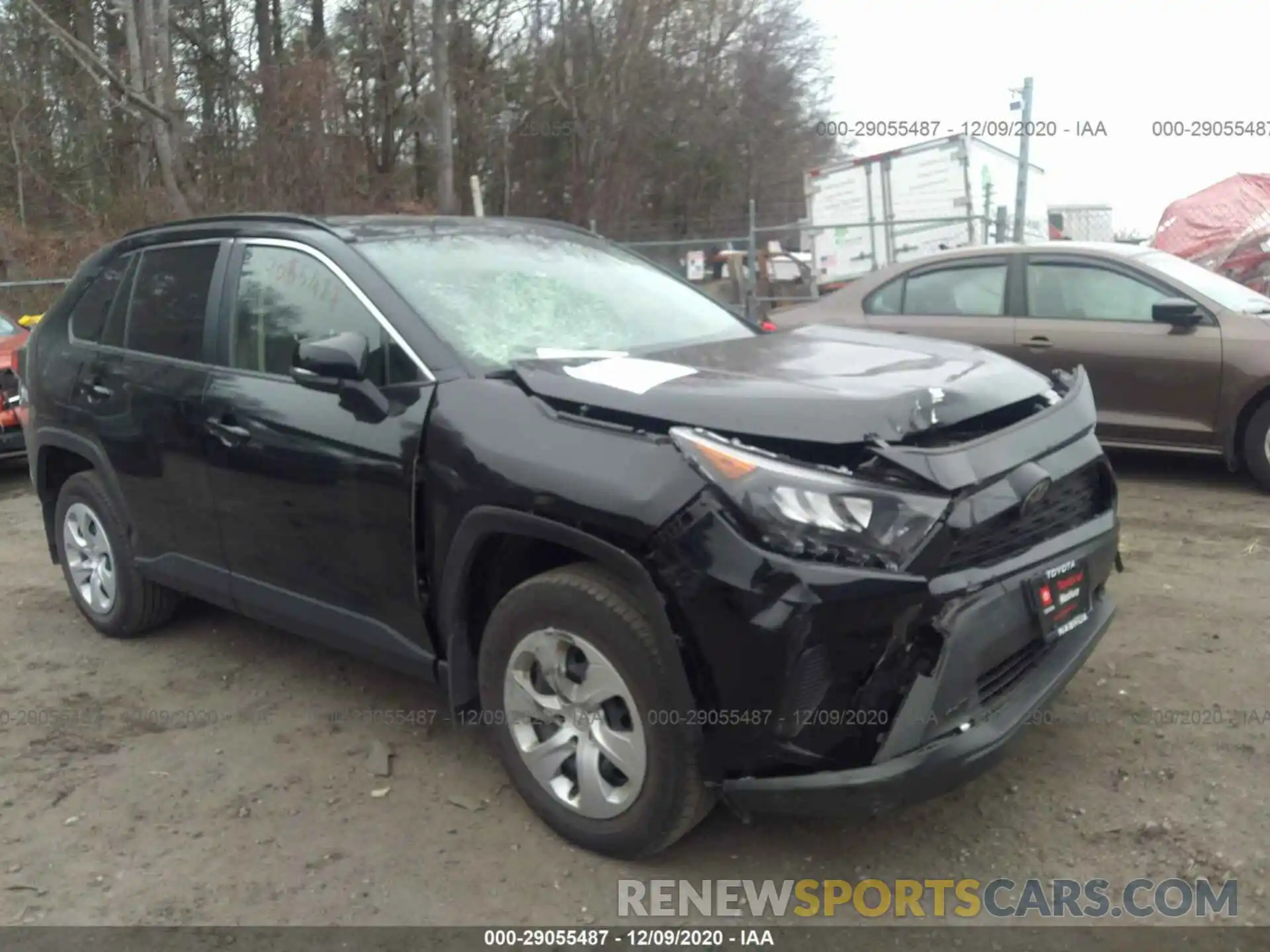 1 Photograph of a damaged car JTMG1RFV8LD064089 TOYOTA RAV4 2020