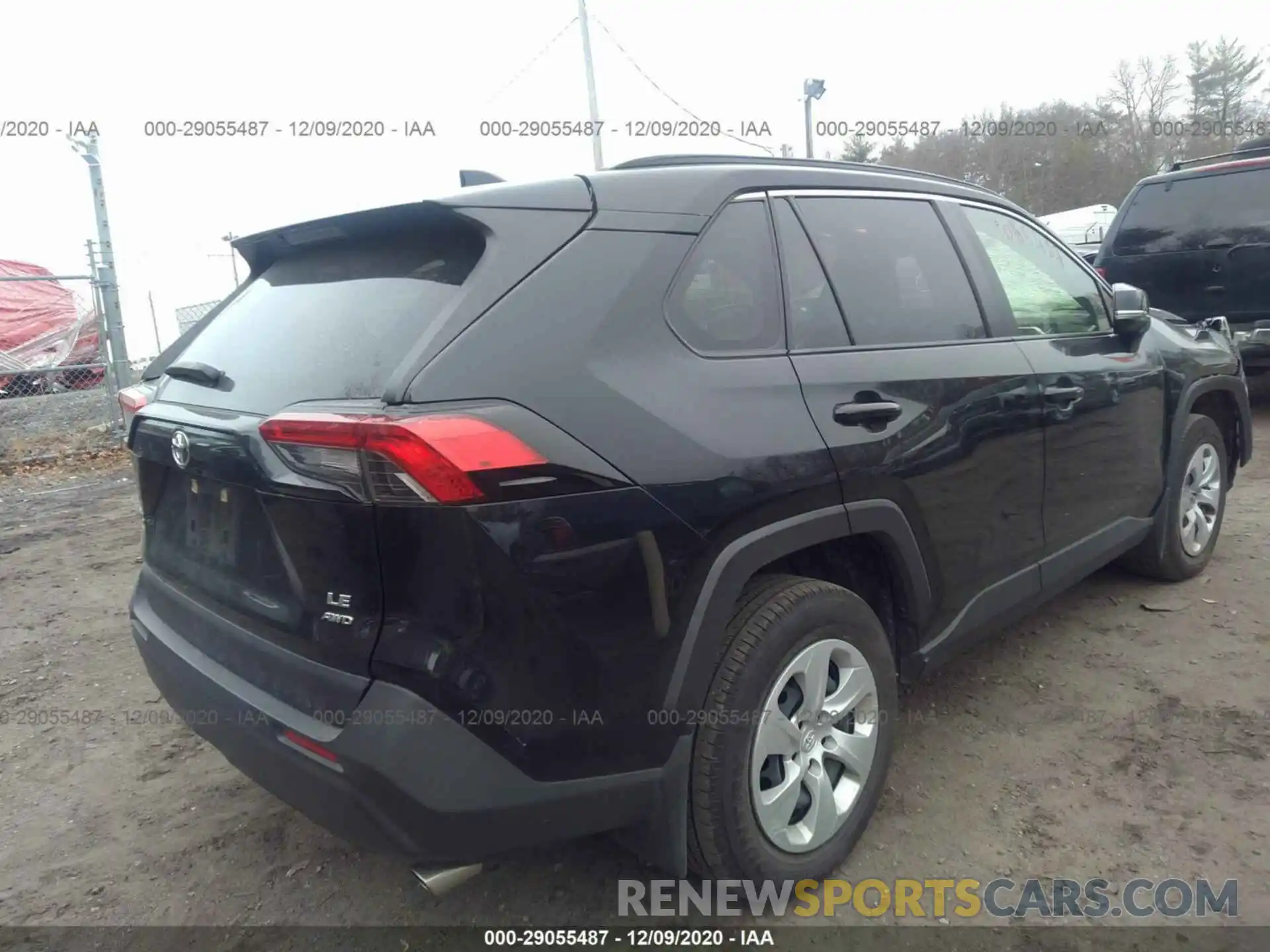 4 Photograph of a damaged car JTMG1RFV8LD064089 TOYOTA RAV4 2020