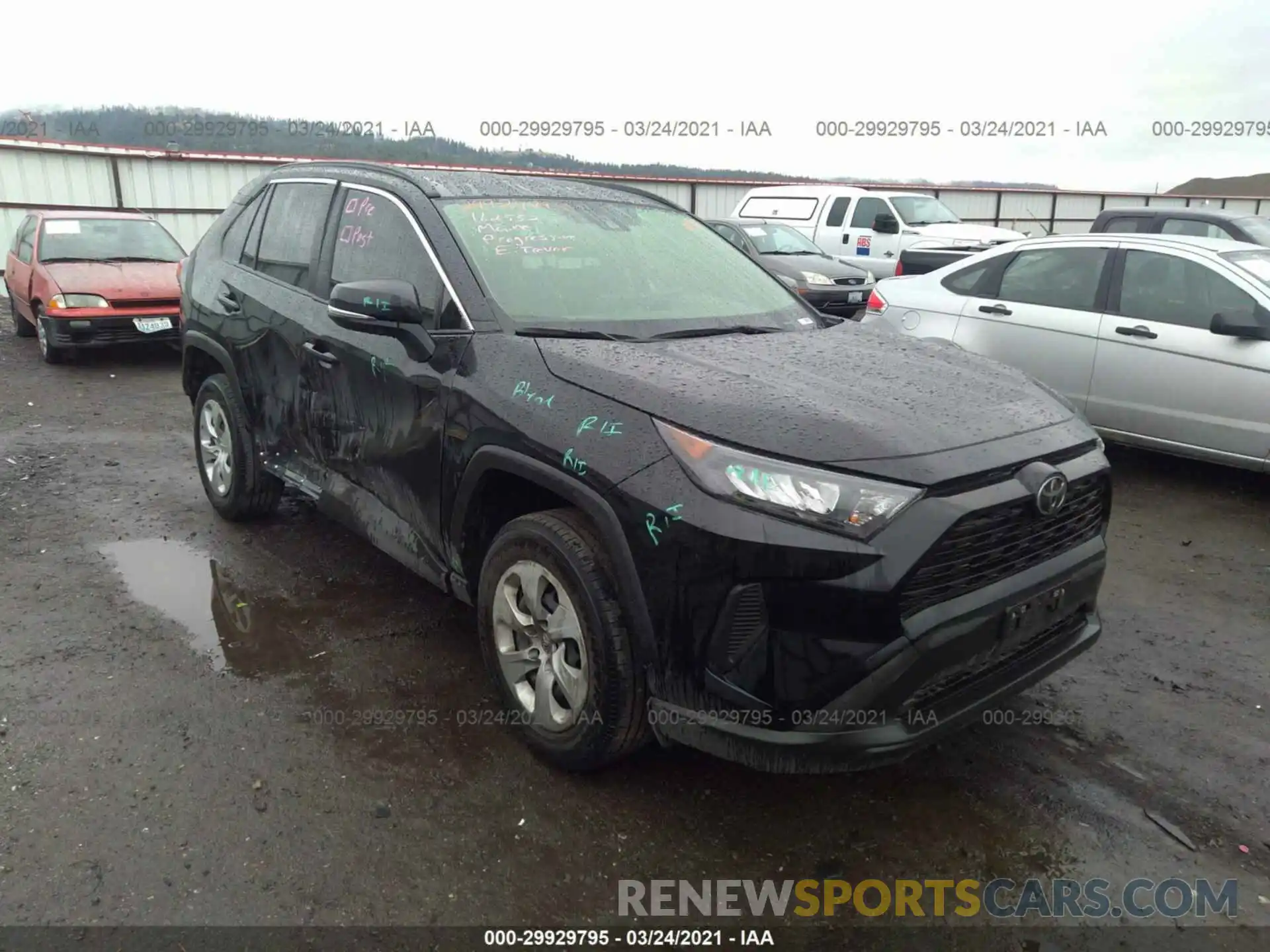 1 Photograph of a damaged car JTMG1RFV8LD065372 TOYOTA RAV4 2020