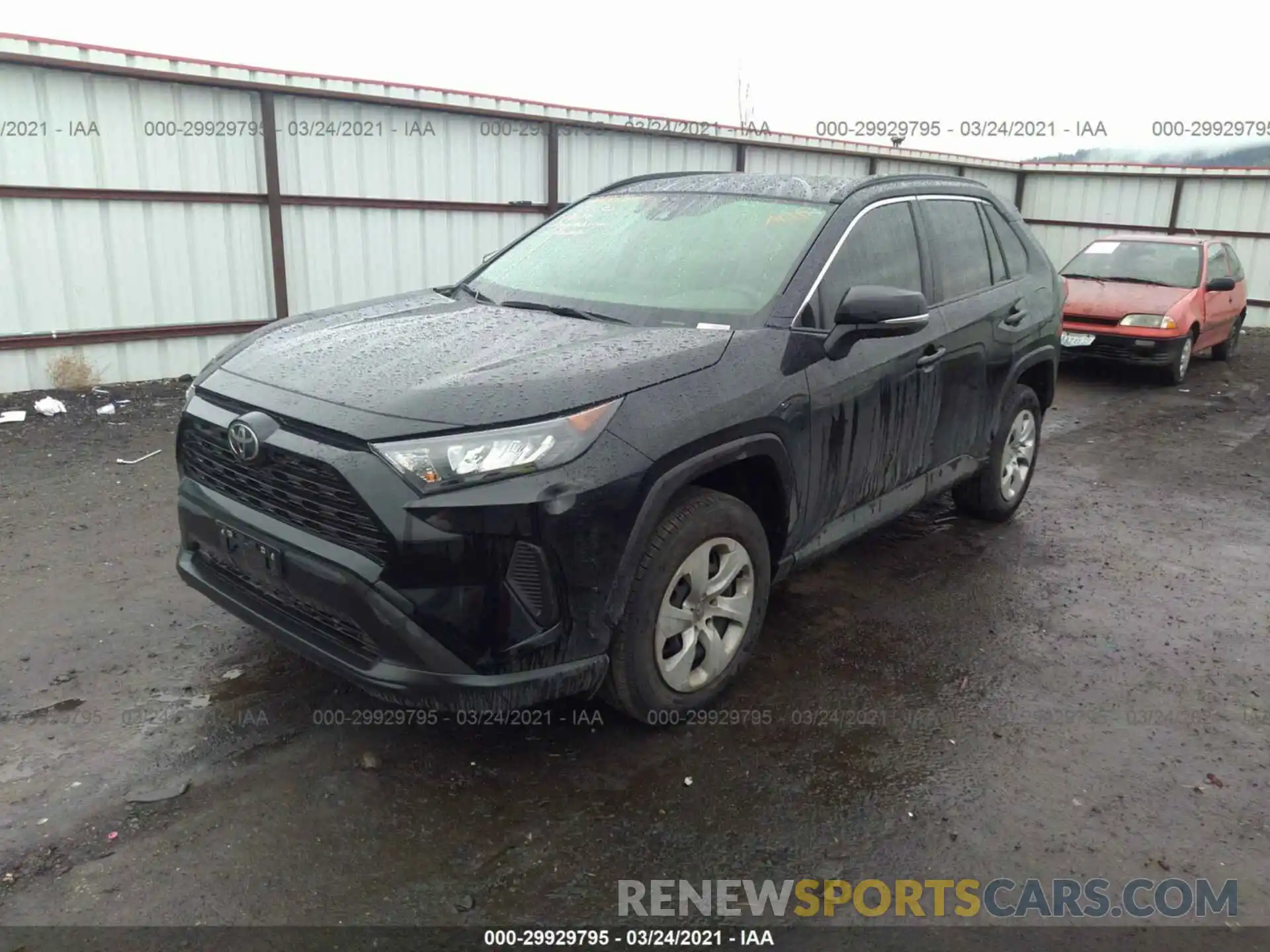 2 Photograph of a damaged car JTMG1RFV8LD065372 TOYOTA RAV4 2020