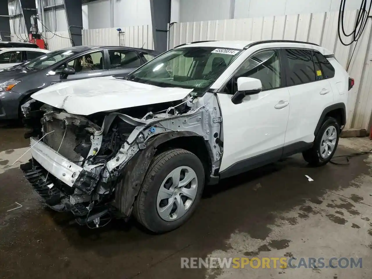 1 Photograph of a damaged car JTMG1RFV9LD048886 TOYOTA RAV4 2020