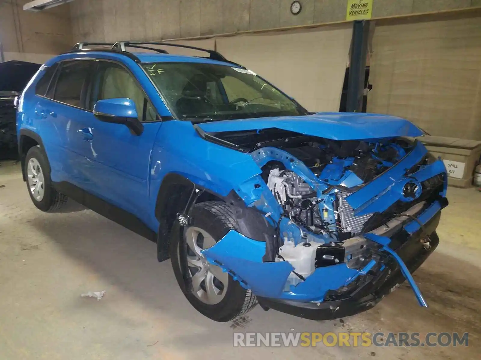 1 Photograph of a damaged car JTMG1RFV9LD060990 TOYOTA RAV4 2020