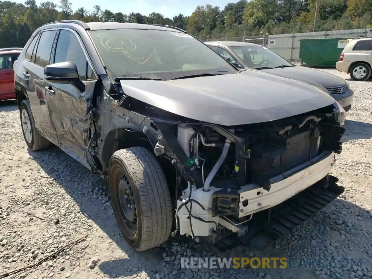 1 Photograph of a damaged car JTMG1RFV9LD061413 TOYOTA RAV4 2020