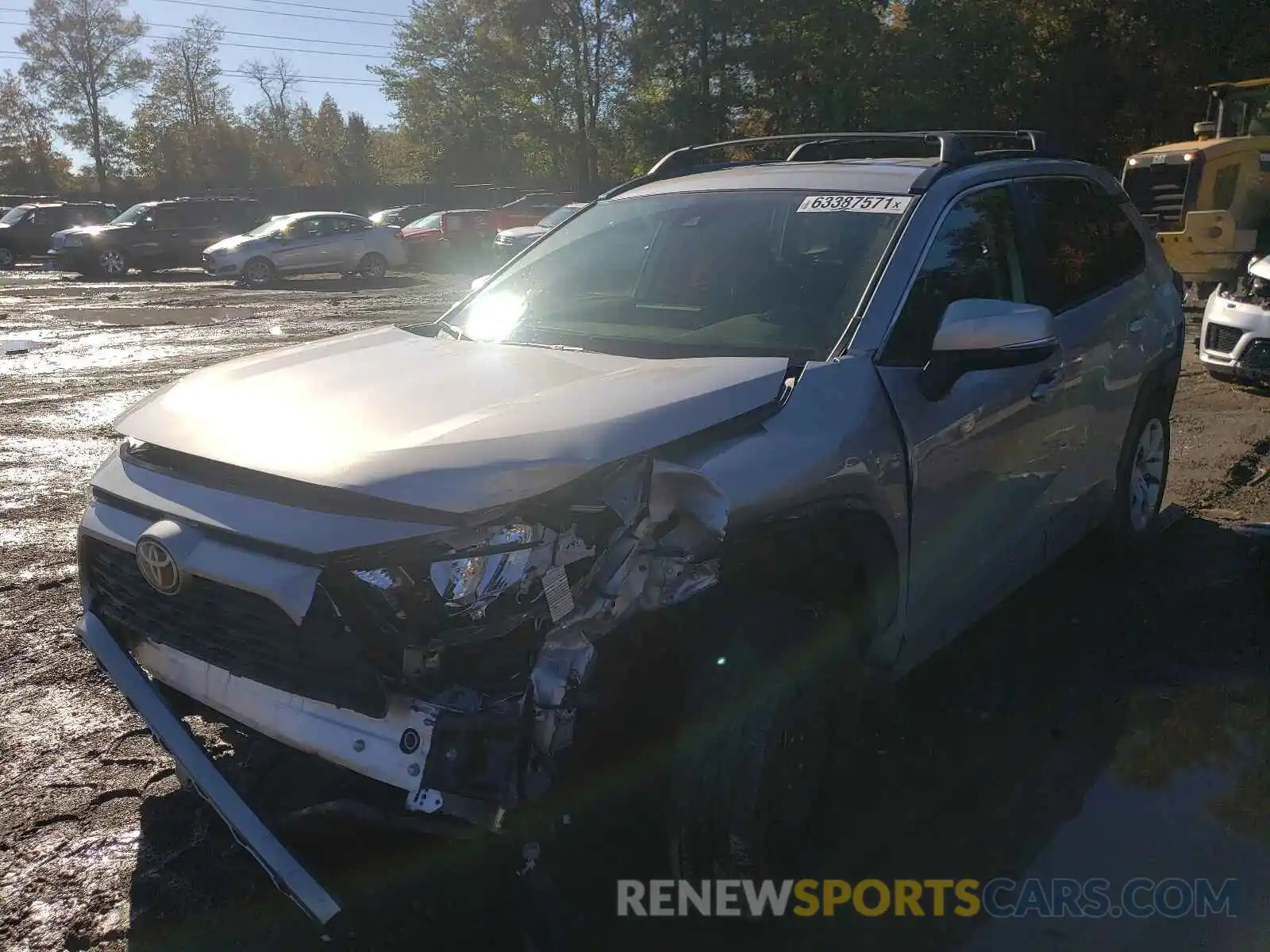 2 Photograph of a damaged car JTMG1RFV9LD065056 TOYOTA RAV4 2020