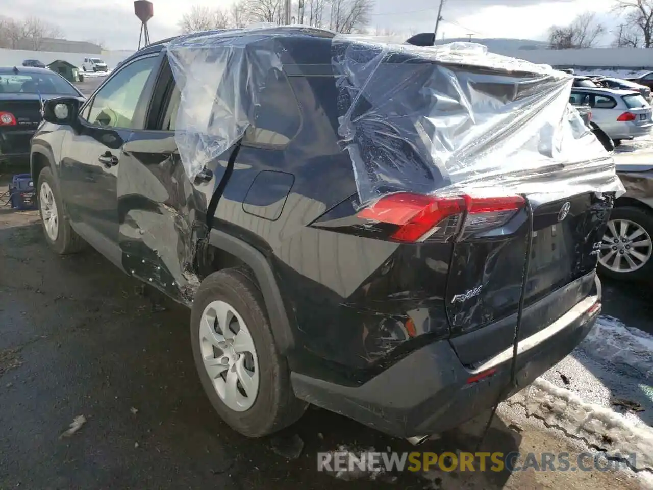 3 Фотография поврежденного автомобиля JTMG1RFV9LD531021 TOYOTA RAV4 2020