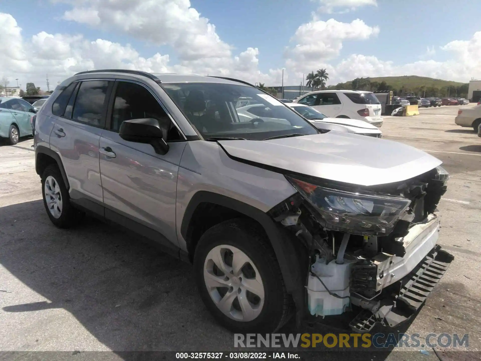 1 Photograph of a damaged car JTMH1RFV0LD046206 TOYOTA RAV4 2020