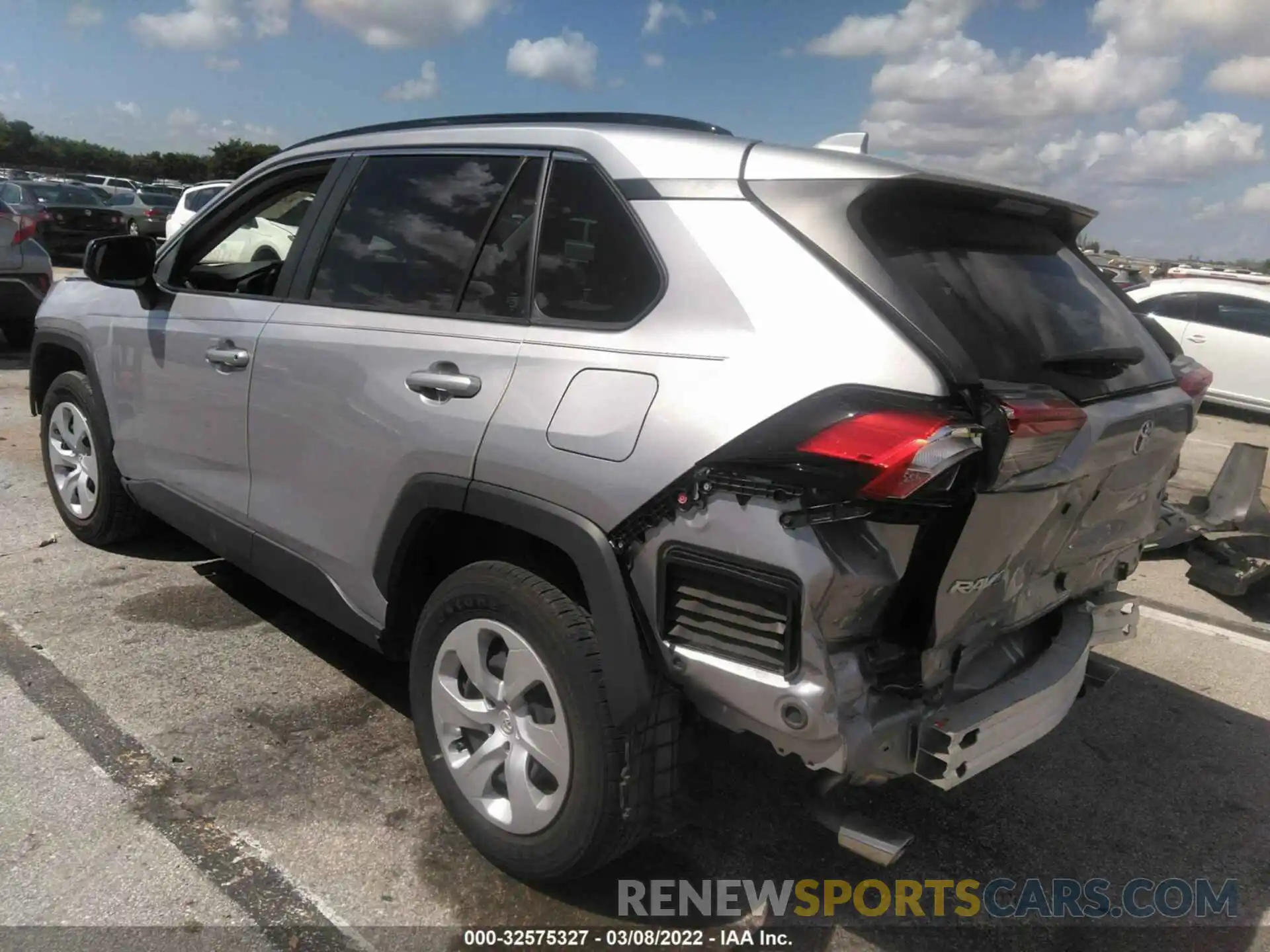 3 Photograph of a damaged car JTMH1RFV0LD046206 TOYOTA RAV4 2020