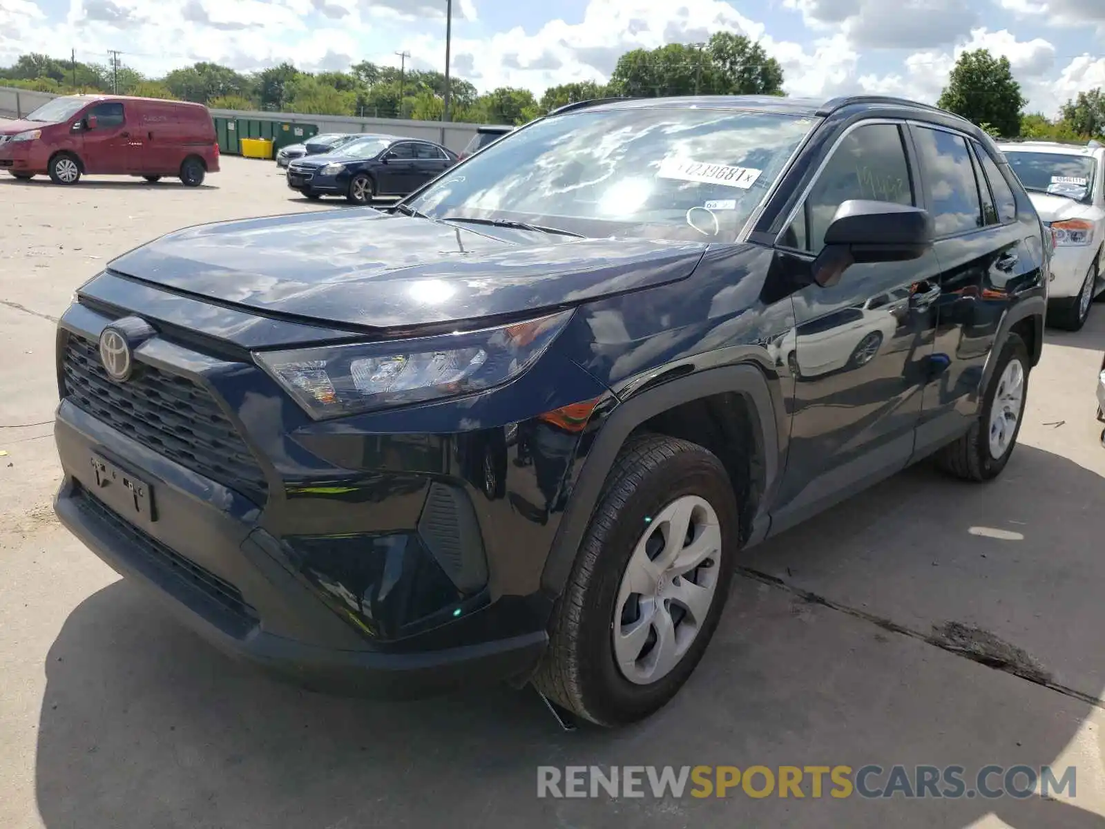 2 Photograph of a damaged car JTMH1RFV0LD053396 TOYOTA RAV4 2020