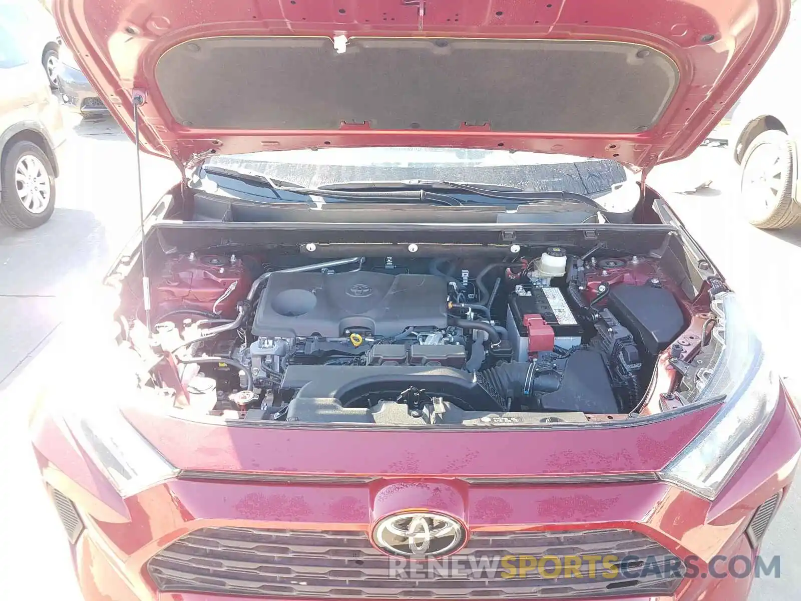 7 Фотография поврежденного автомобиля JTMH1RFV1LD043539 TOYOTA RAV4 2020