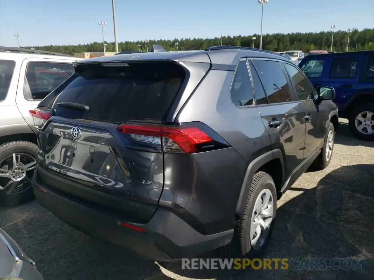 4 Photograph of a damaged car JTMH1RFV1LD045856 TOYOTA RAV4 2020