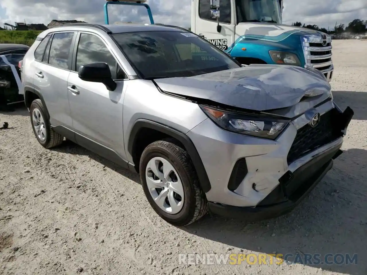 1 Photograph of a damaged car JTMH1RFV1LD050927 TOYOTA RAV4 2020