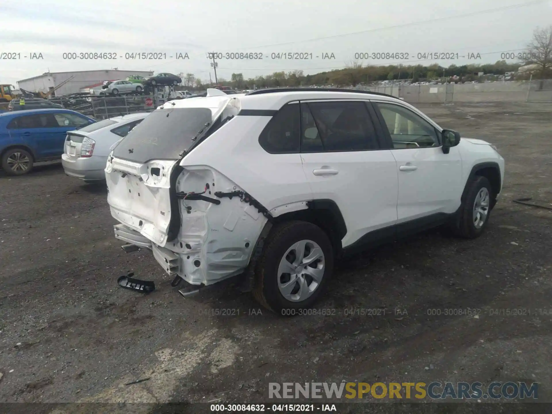 4 Photograph of a damaged car JTMH1RFV1LD060258 TOYOTA RAV4 2020