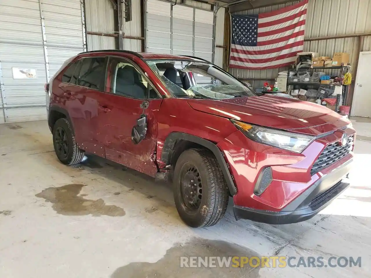 4 Photograph of a damaged car JTMH1RFV2LD050919 TOYOTA RAV4 2020