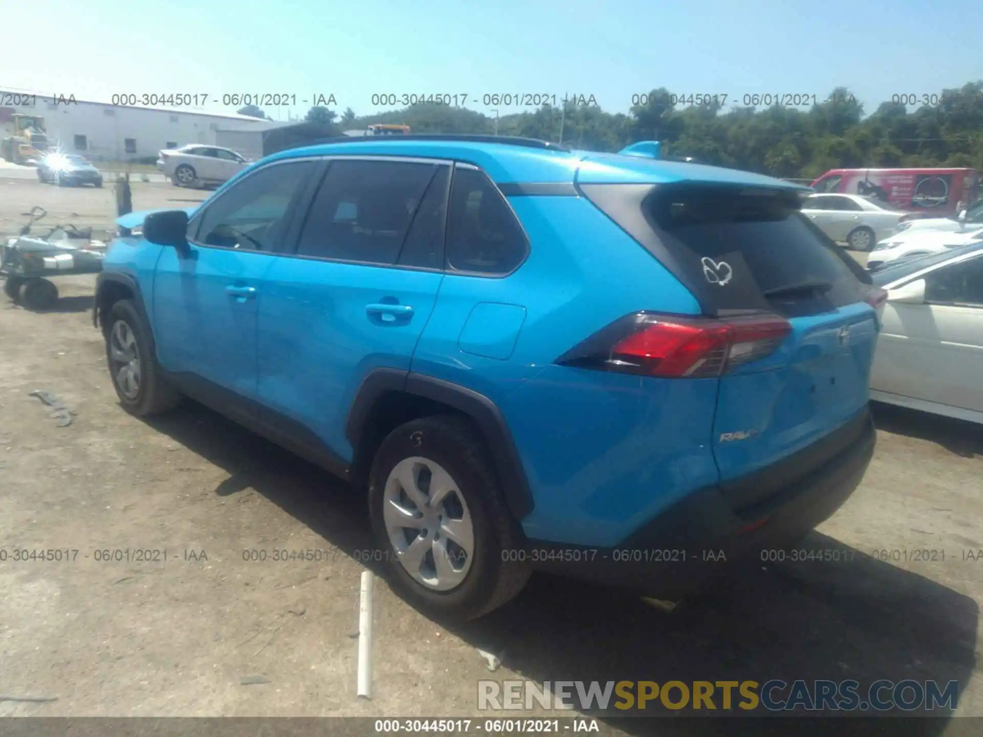 3 Photograph of a damaged car JTMH1RFV2LD051178 TOYOTA RAV4 2020