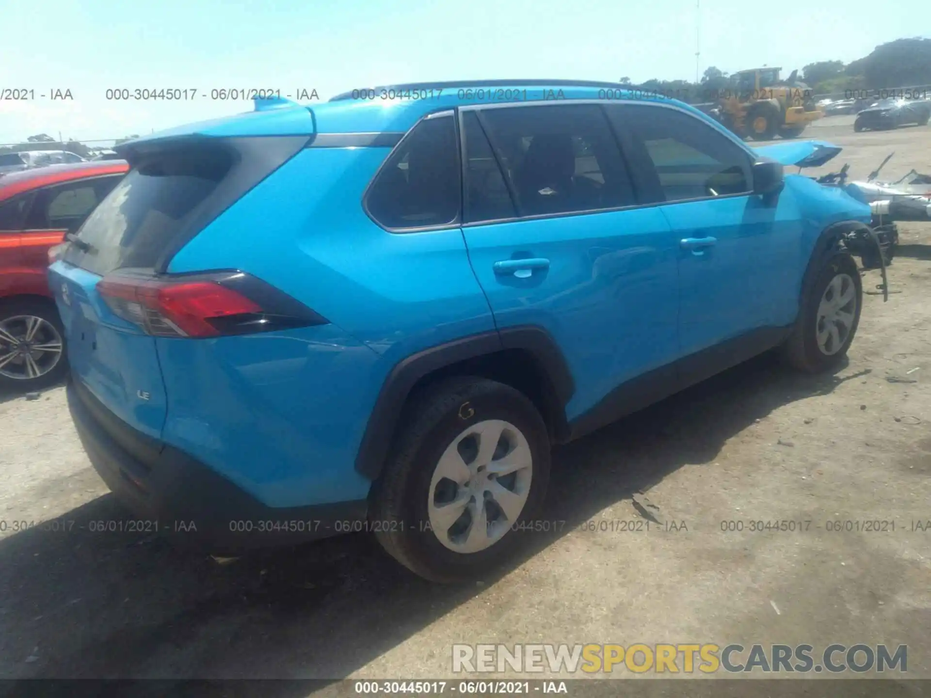 4 Photograph of a damaged car JTMH1RFV2LD051178 TOYOTA RAV4 2020