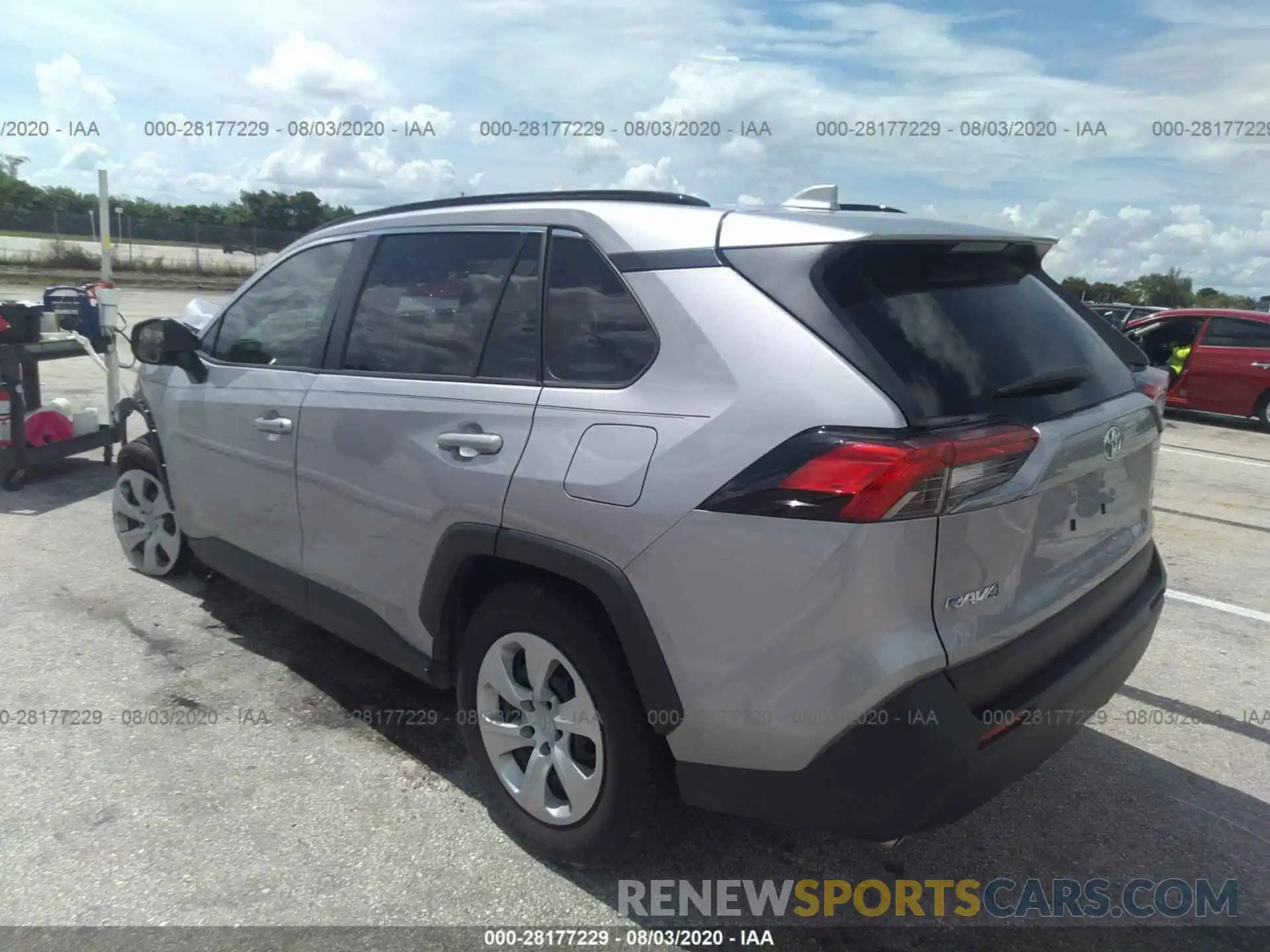 3 Photograph of a damaged car JTMH1RFV3LD048063 TOYOTA RAV4 2020