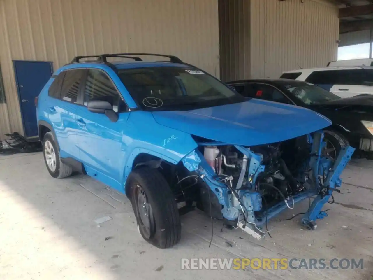 1 Photograph of a damaged car JTMH1RFV3LD050167 TOYOTA RAV4 2020