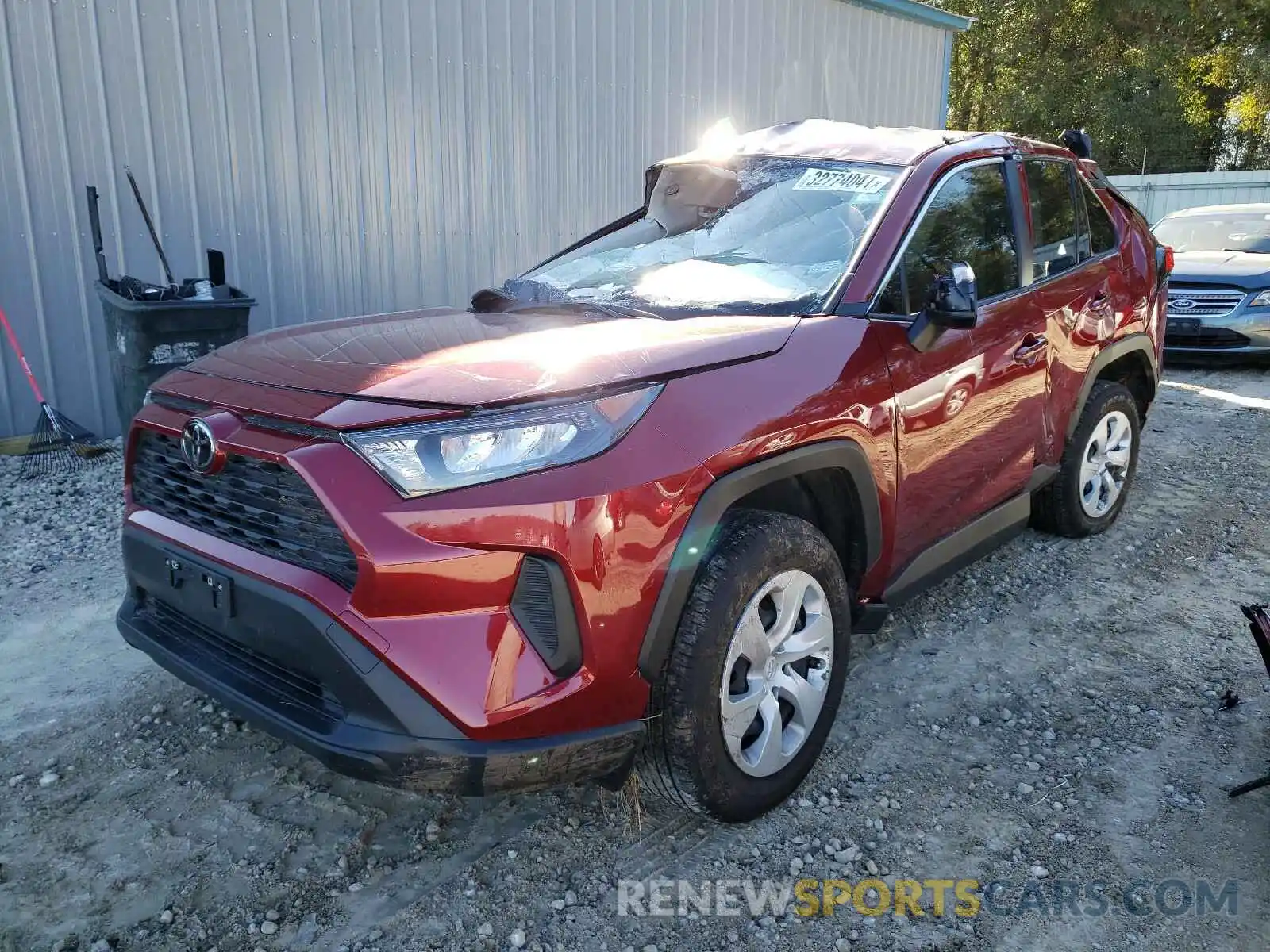 2 Photograph of a damaged car JTMH1RFV3LD060603 TOYOTA RAV4 2020