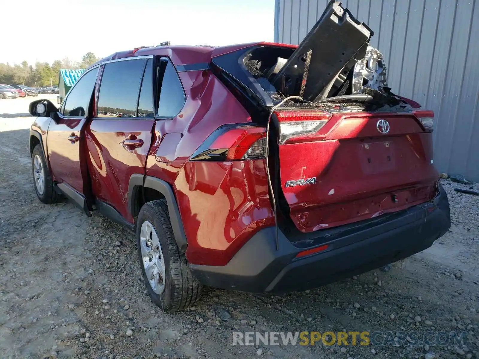 3 Photograph of a damaged car JTMH1RFV3LD060603 TOYOTA RAV4 2020