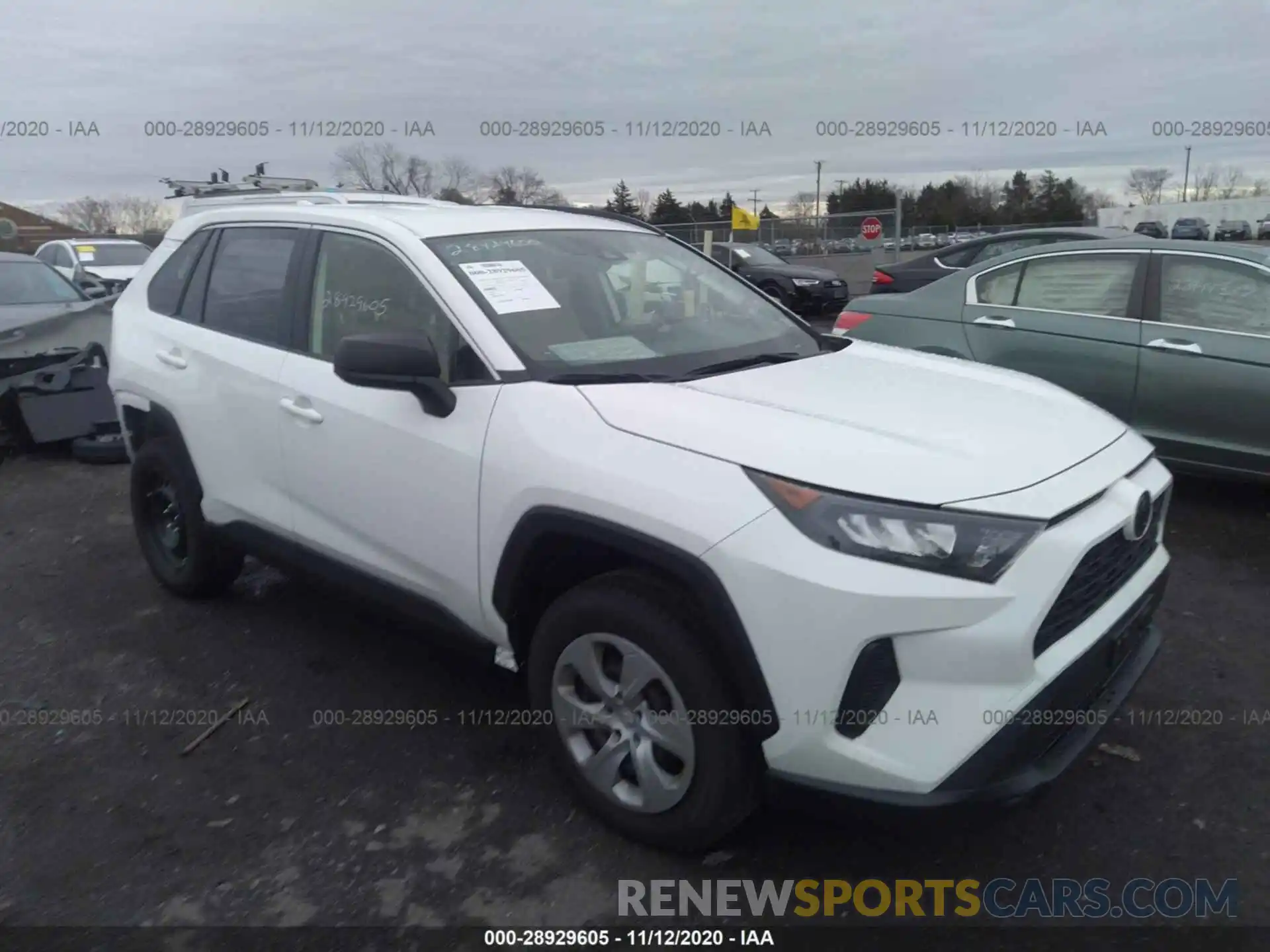 1 Фотография поврежденного автомобиля JTMH1RFV4LD060366 TOYOTA RAV4 2020