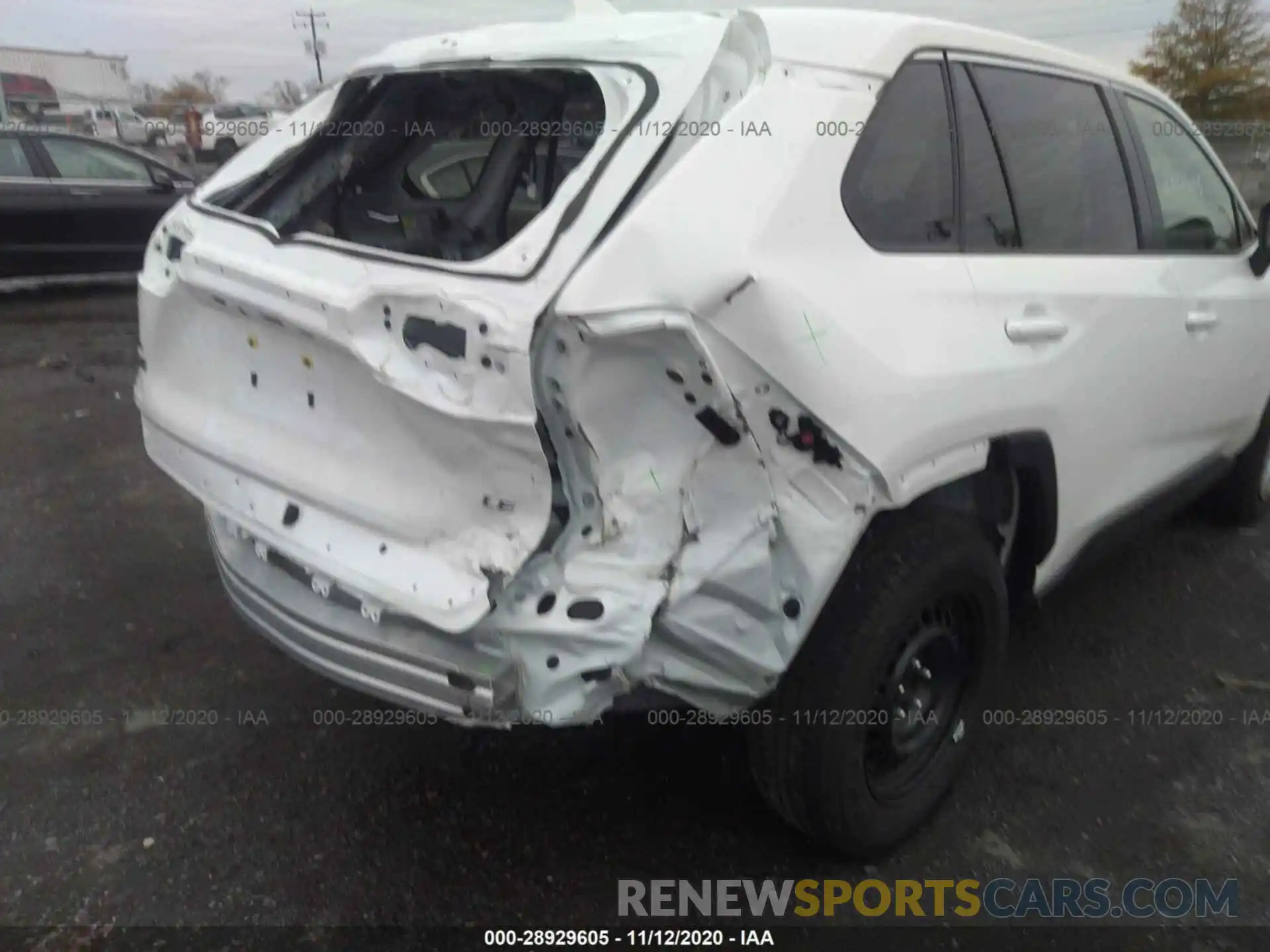 6 Фотография поврежденного автомобиля JTMH1RFV4LD060366 TOYOTA RAV4 2020