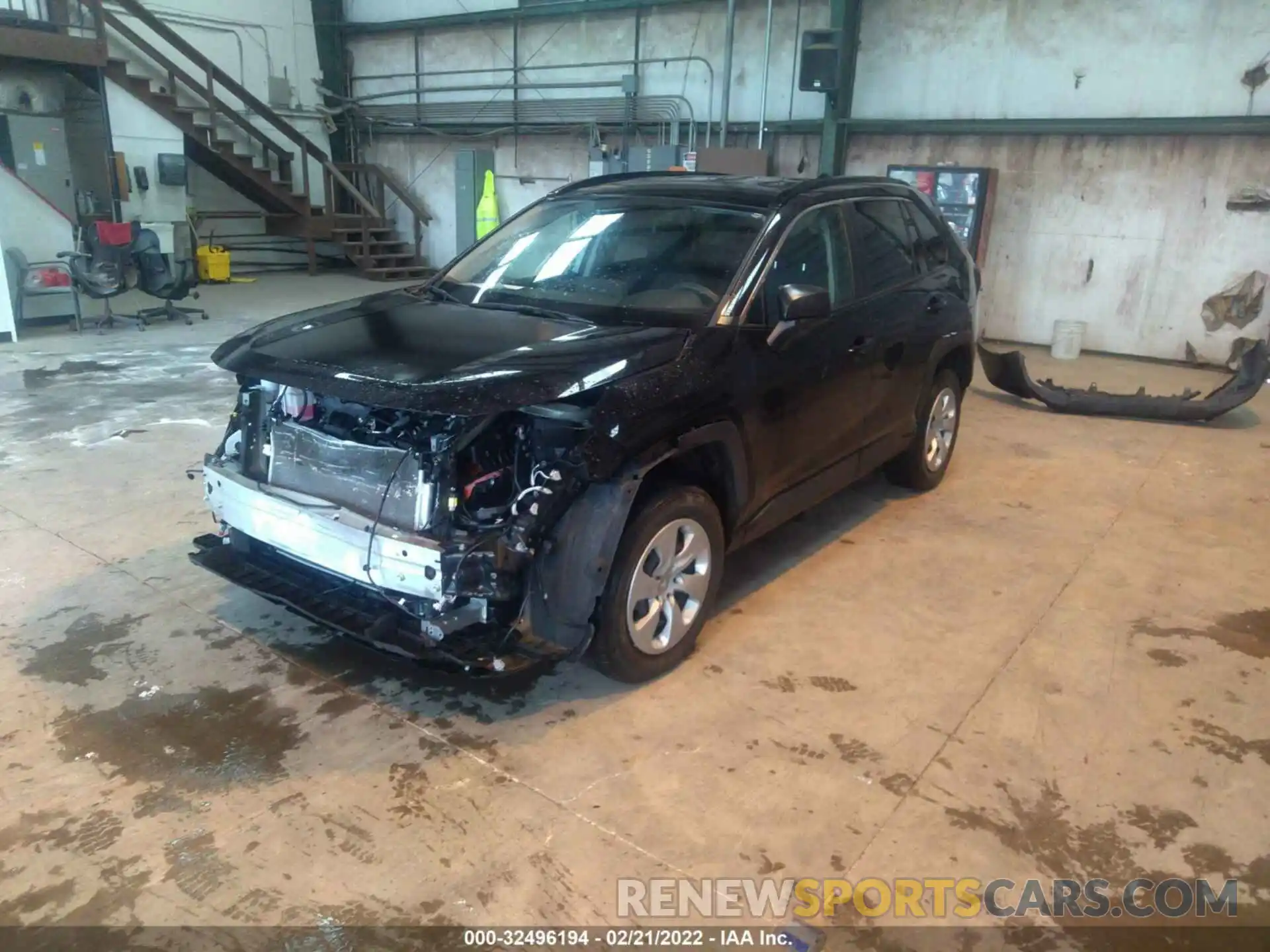 2 Photograph of a damaged car JTMH1RFV5LD052759 TOYOTA RAV4 2020