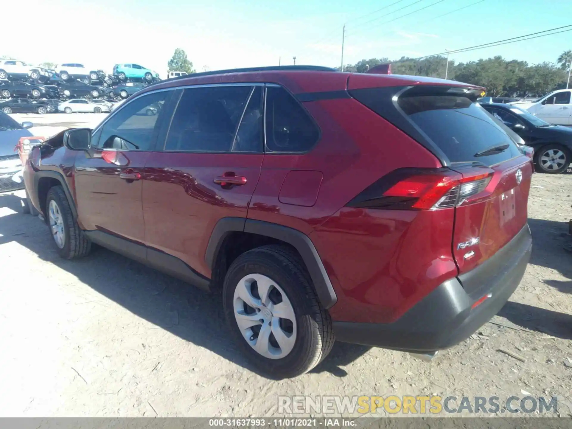 3 Photograph of a damaged car JTMH1RFV5LD522062 TOYOTA RAV4 2020