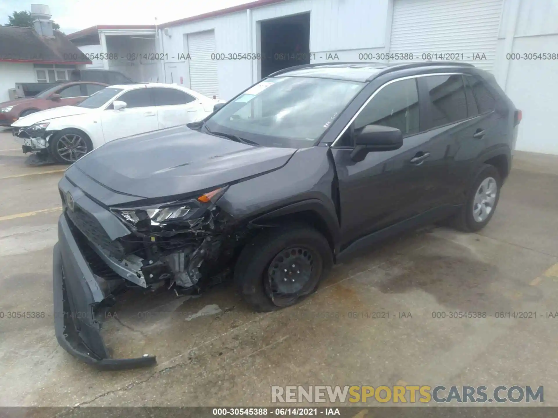 2 Photograph of a damaged car JTMH1RFV6LD048011 TOYOTA RAV4 2020