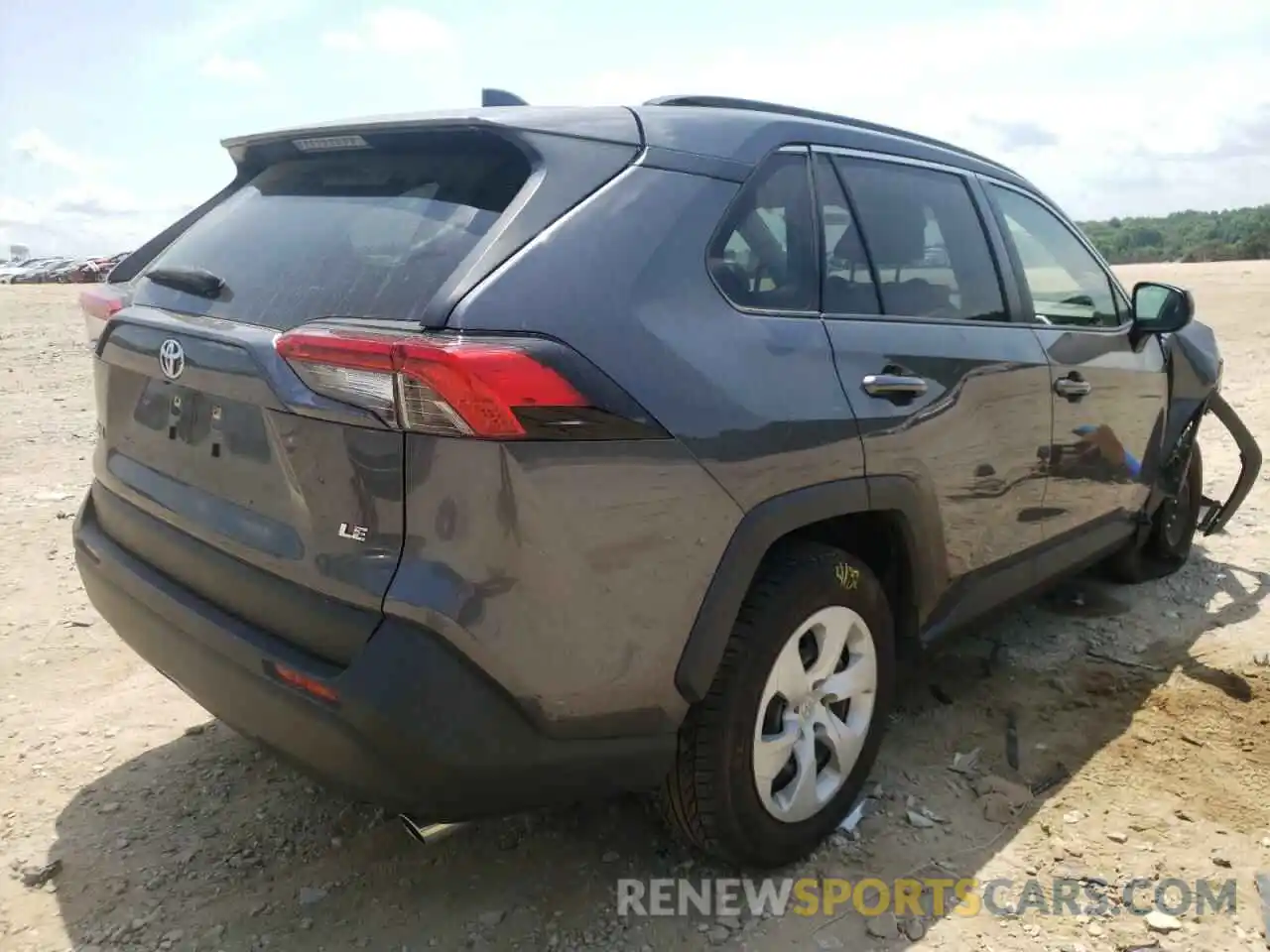 4 Фотография поврежденного автомобиля JTMH1RFV7LD046929 TOYOTA RAV4 2020