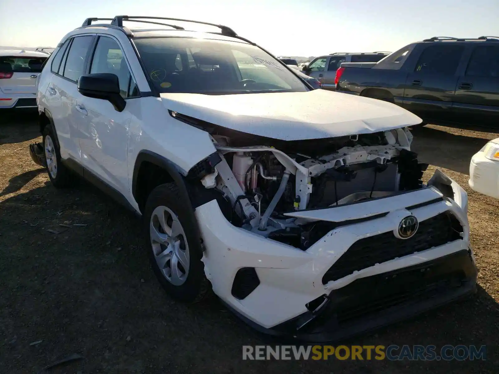 1 Photograph of a damaged car JTMH1RFV7LD049930 TOYOTA RAV4 2020