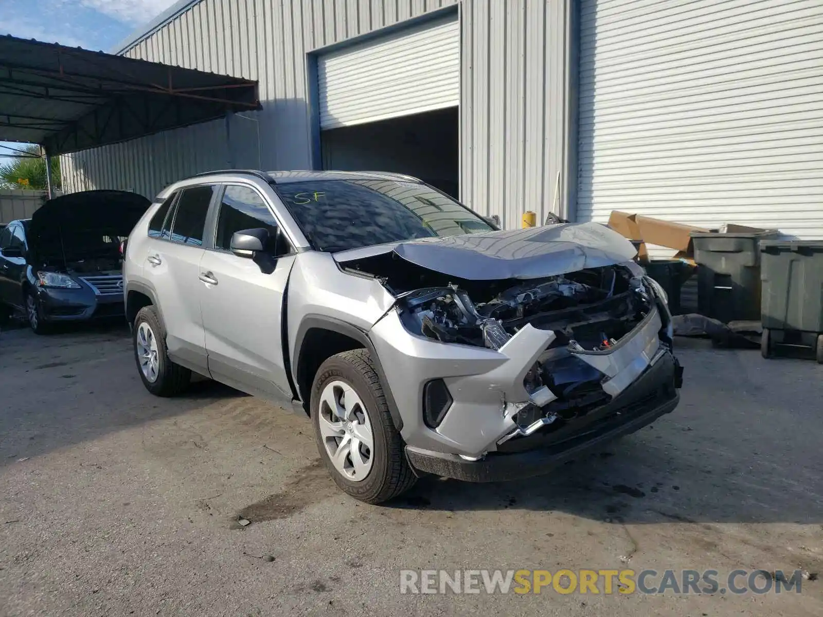 1 Photograph of a damaged car JTMH1RFV7LD050799 TOYOTA RAV4 2020