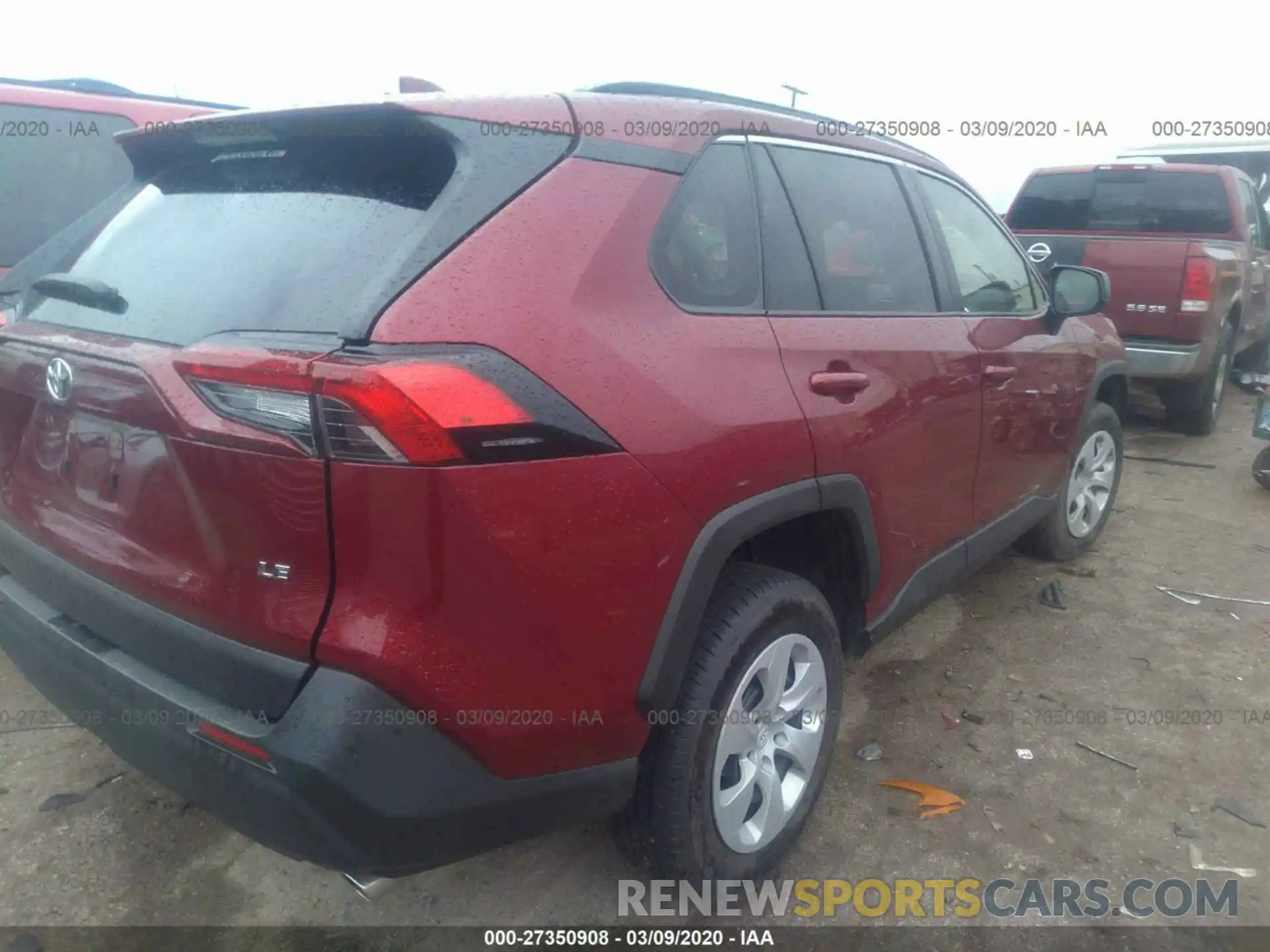 4 Фотография поврежденного автомобиля JTMH1RFV9LD044373 TOYOTA RAV4 2020