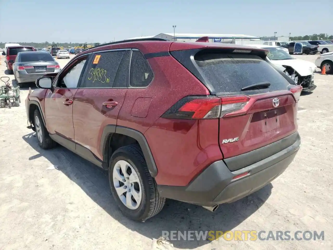 3 Photograph of a damaged car JTMH1RFV9LD049119 TOYOTA RAV4 2020