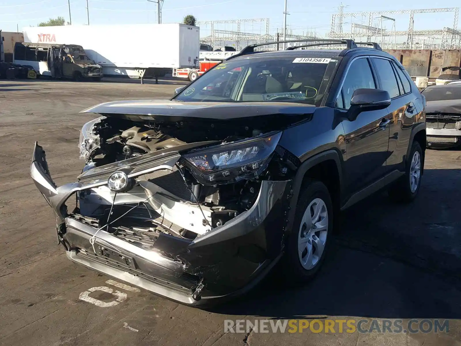 2 Photograph of a damaged car JTMK1RFV2LD059271 TOYOTA RAV4 2020