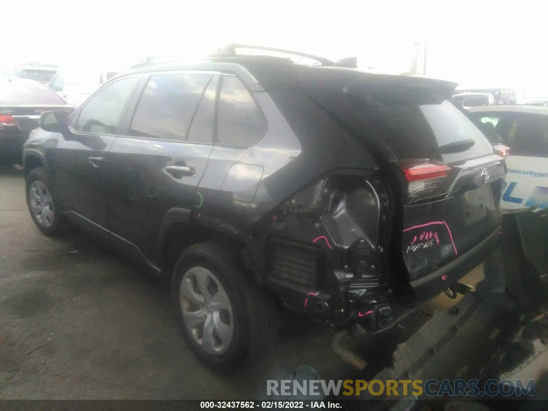 3 Фотография поврежденного автомобиля JTMK1RFV2LD060565 TOYOTA RAV4 2020