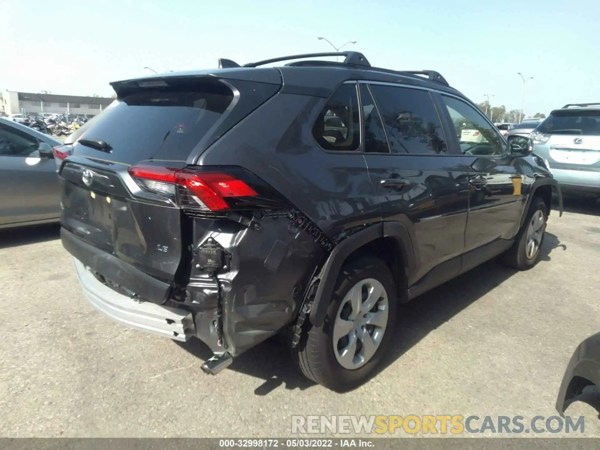 4 Photograph of a damaged car JTMK1RFV3LD060865 TOYOTA RAV4 2020