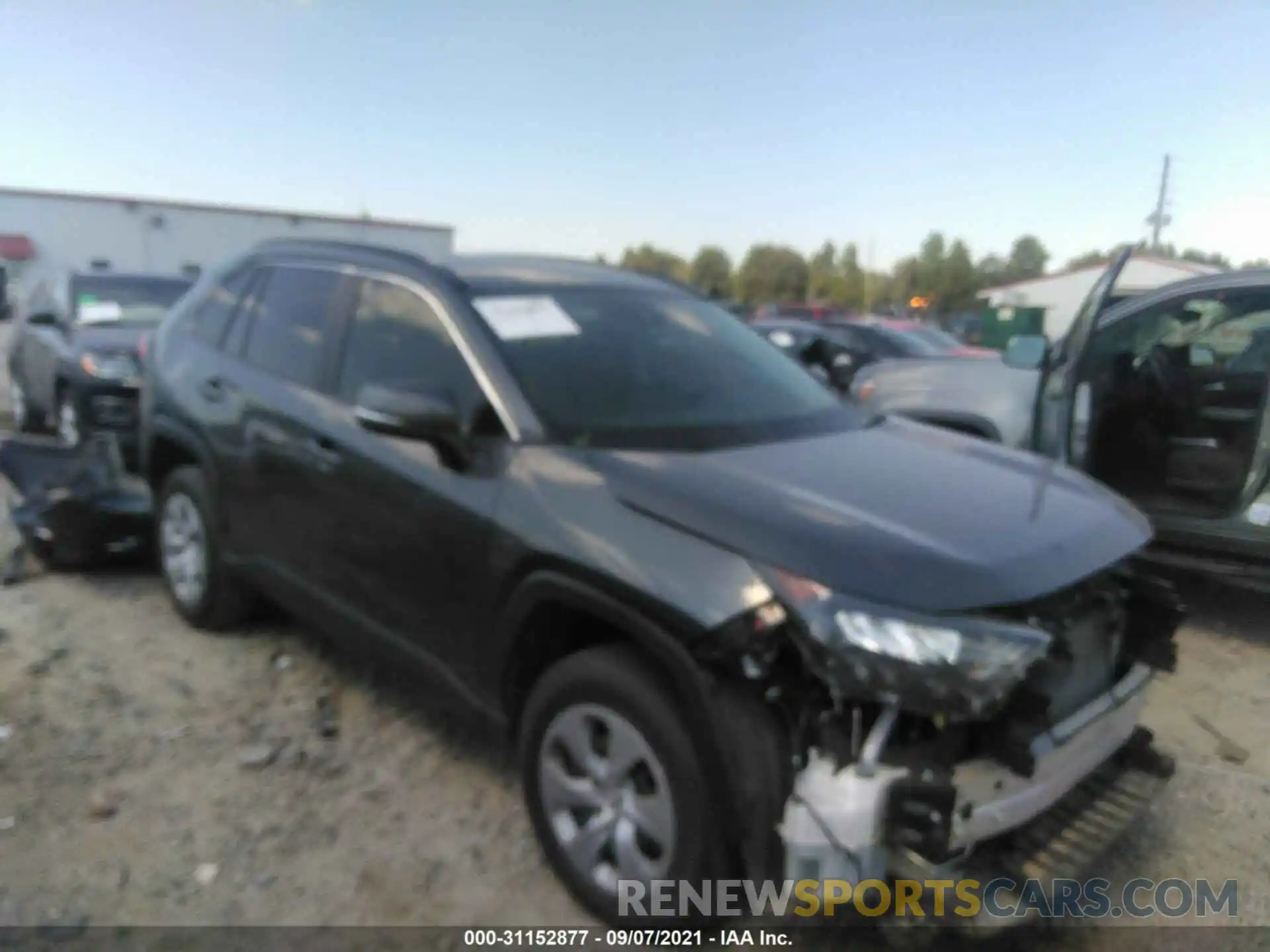 1 Photograph of a damaged car JTMK1RFV4LD054170 TOYOTA RAV4 2020