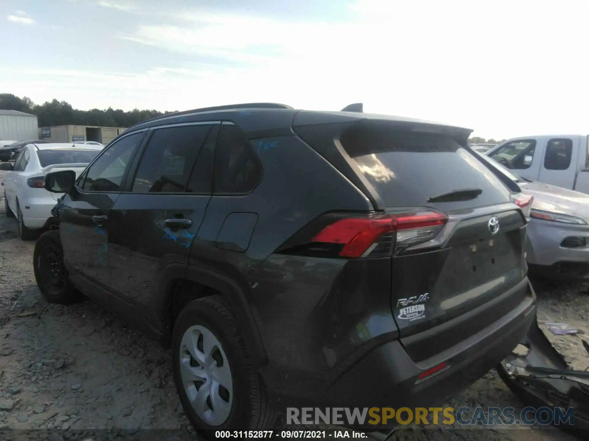 3 Photograph of a damaged car JTMK1RFV4LD054170 TOYOTA RAV4 2020