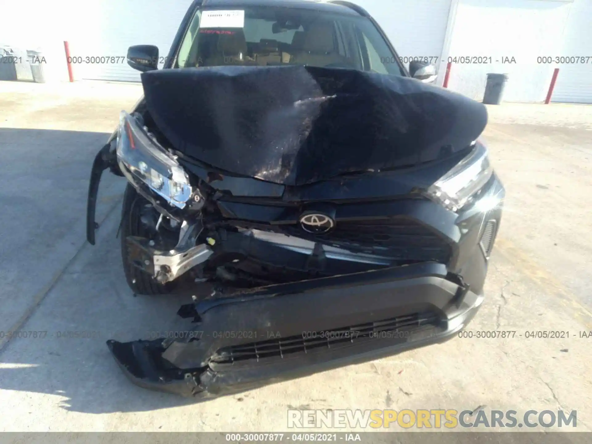 6 Фотография поврежденного автомобиля JTMK1RFV4LD055027 TOYOTA RAV4 2020