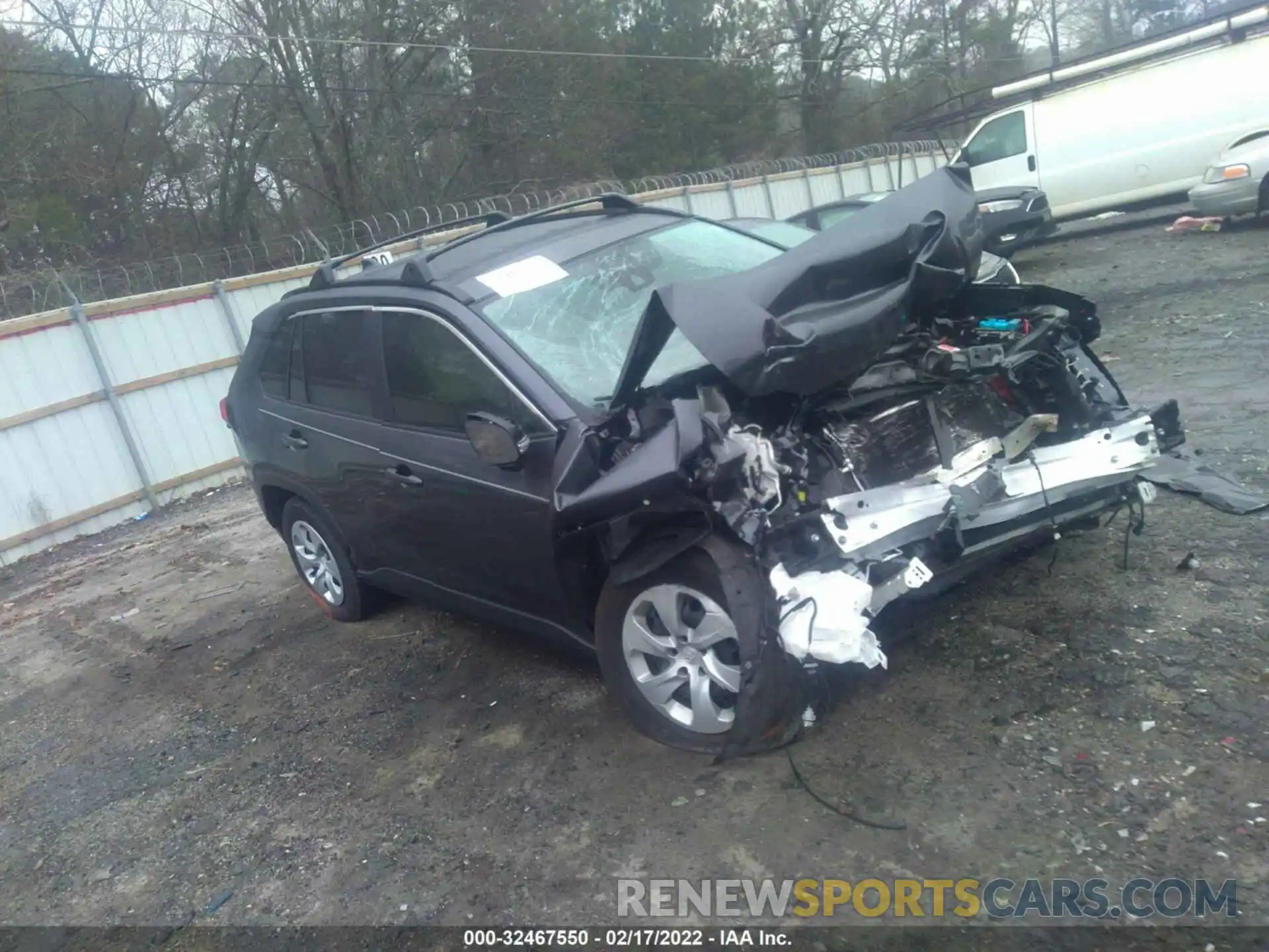 1 Photograph of a damaged car JTMK1RFV5LD054064 TOYOTA RAV4 2020