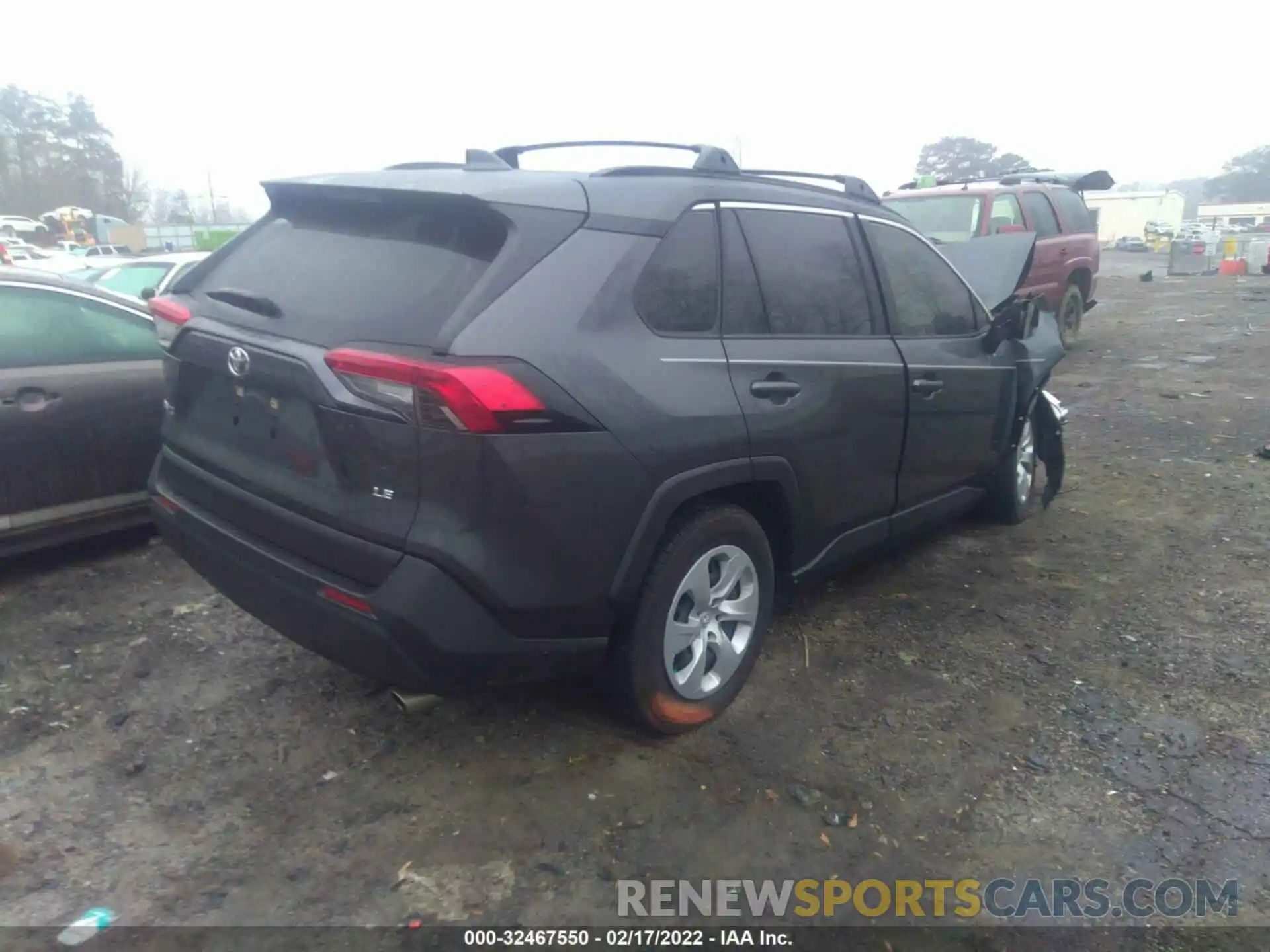 4 Photograph of a damaged car JTMK1RFV5LD054064 TOYOTA RAV4 2020