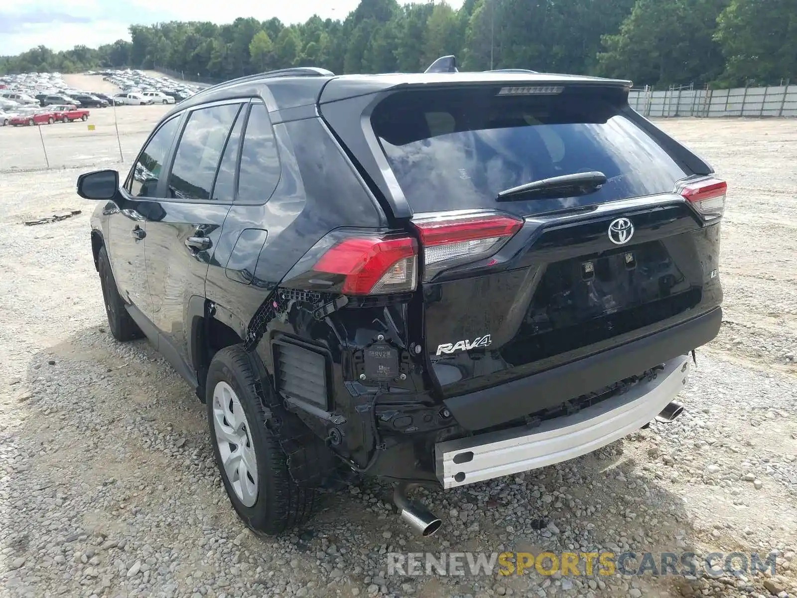 3 Photograph of a damaged car JTMK1RFV7LD046824 TOYOTA RAV4 2020