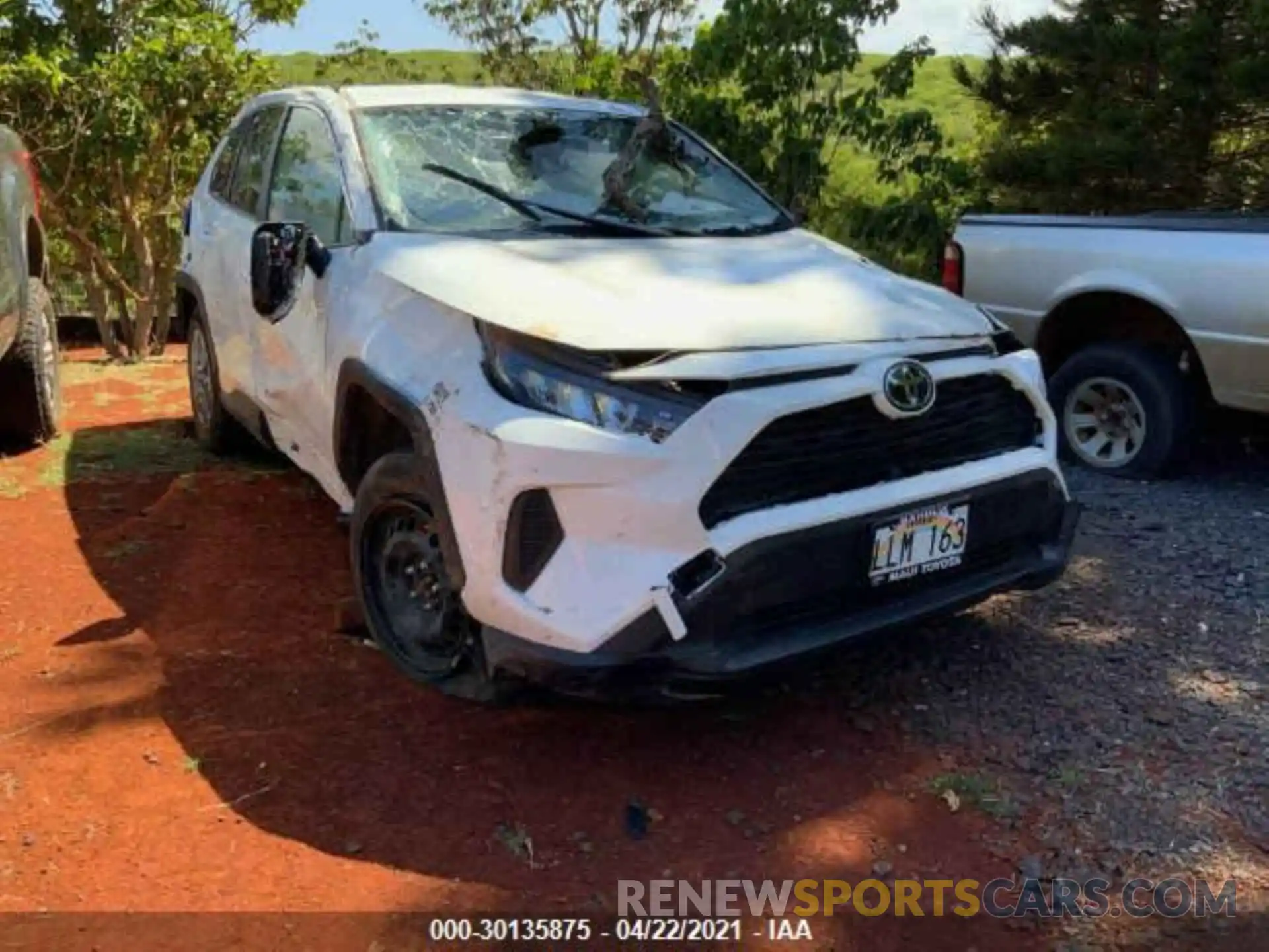 1 Photograph of a damaged car JTMK1RFV7LD057211 TOYOTA RAV4 2020