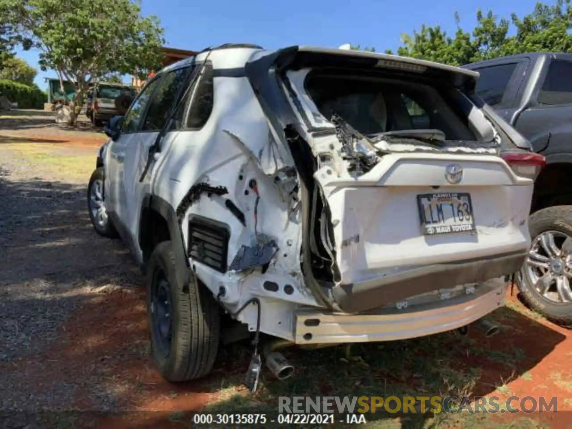 3 Photograph of a damaged car JTMK1RFV7LD057211 TOYOTA RAV4 2020