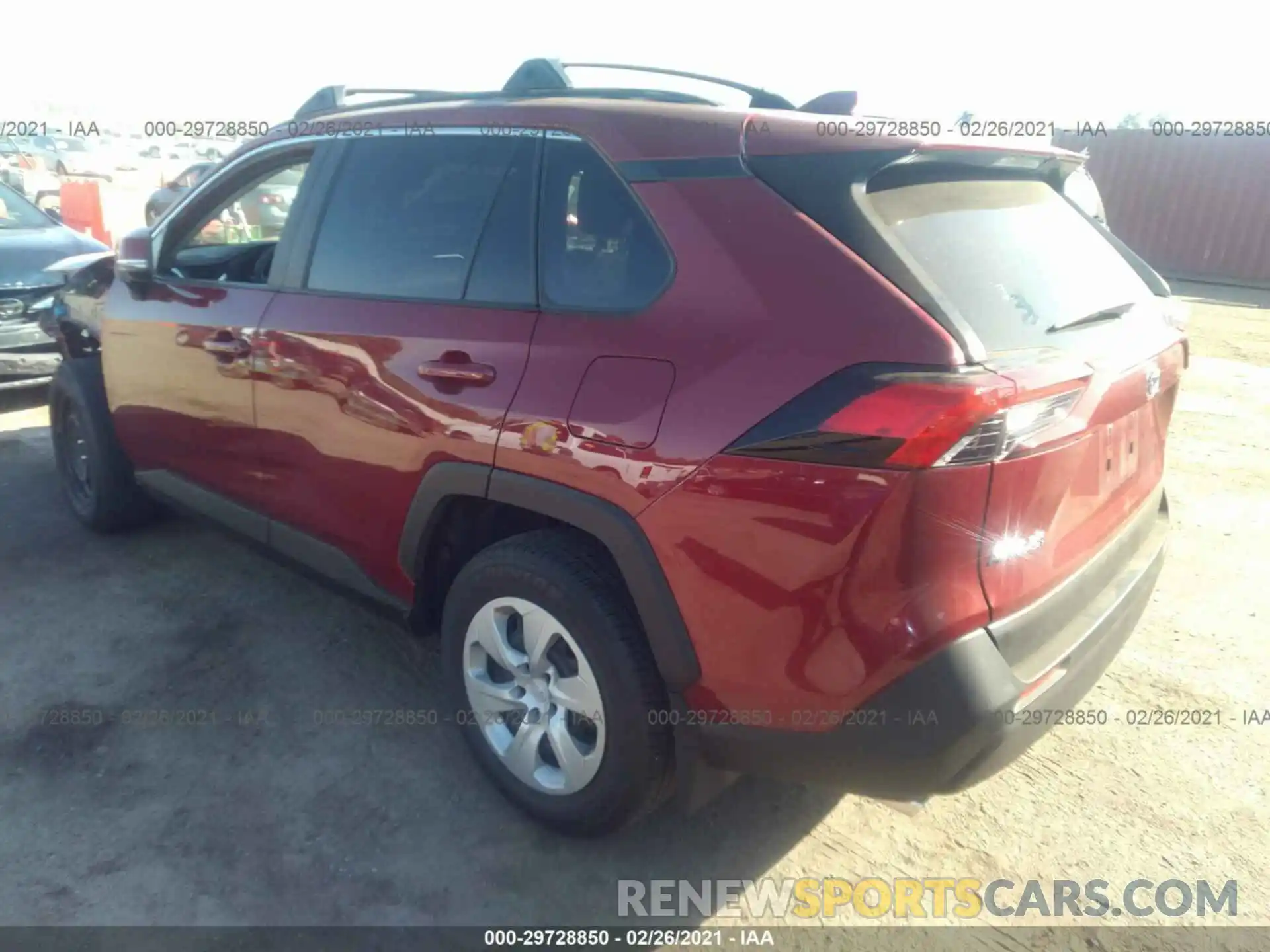 3 Photograph of a damaged car JTMK1RFV8LD054382 TOYOTA RAV4 2020